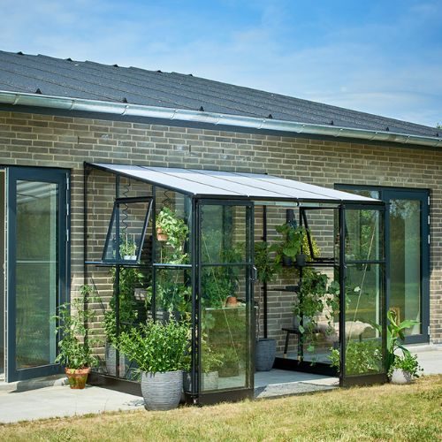 växthus mot vägg - wexthuset